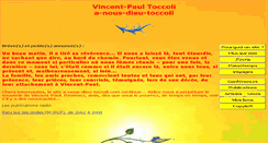 Desktop Screenshot of a-nous-dieu-toccoli.com